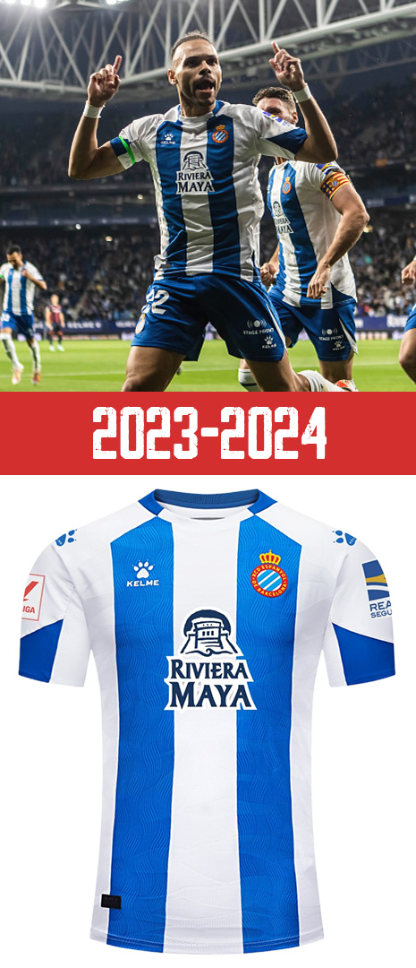 Maillot Domicile RCD Espanyol 2023-2024