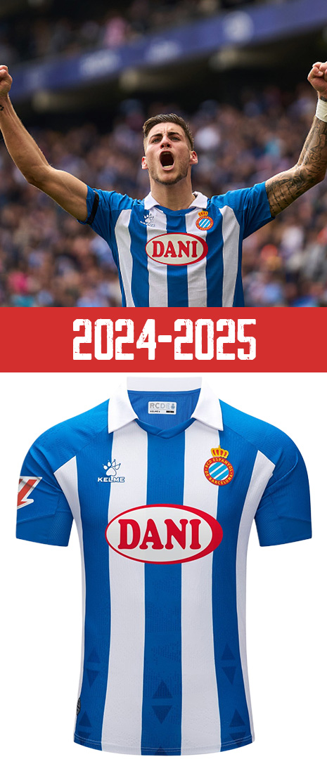 Maillot Domicile RCD Espanyol 2024-2025