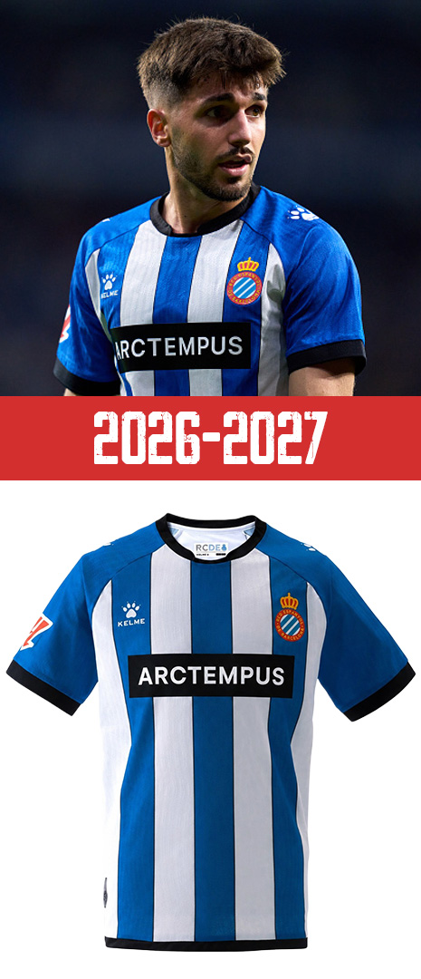 Maillot Domicile RCD Espanyol 2026-2027
