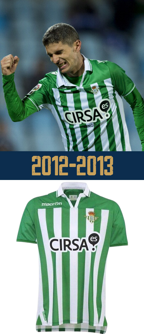 Maillot Domicile Real Betis 2012-2013