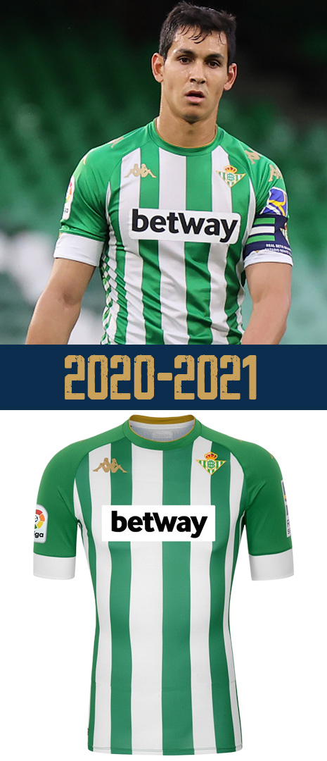 Maillot Domicile Real Betis 2020-2021