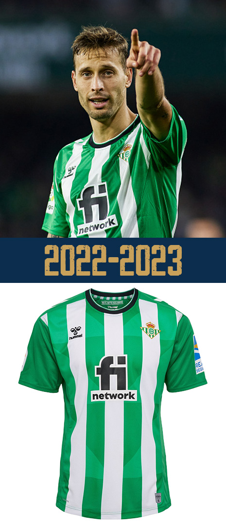 Maillot Domicile Real Betis 2022-2023