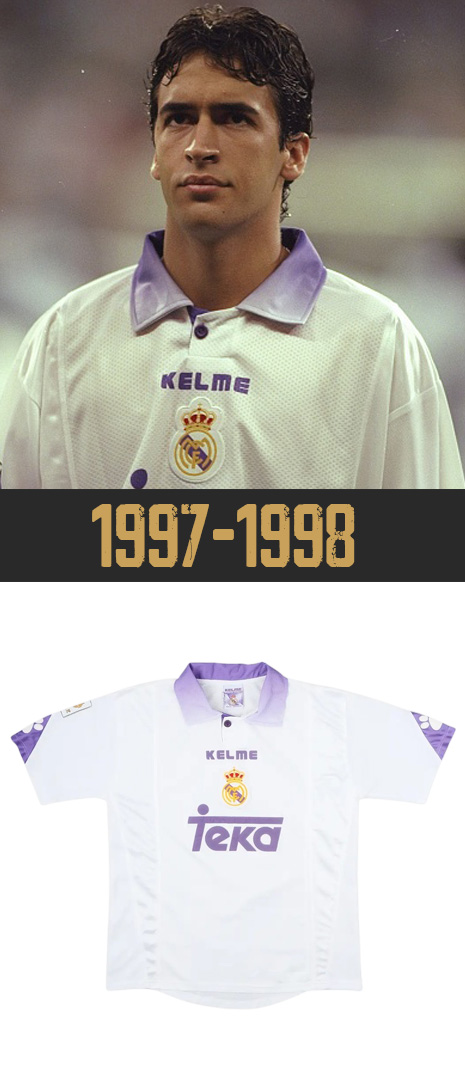 Maillot Domicile Real Madrid 1997-1998