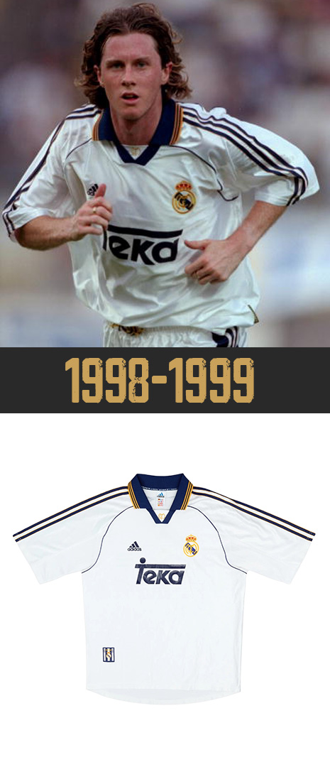 Maillot Domicile Real Madrid 1998-1999