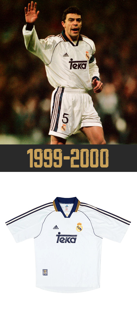 Maillot Domicile Real Madrid 1999-2000