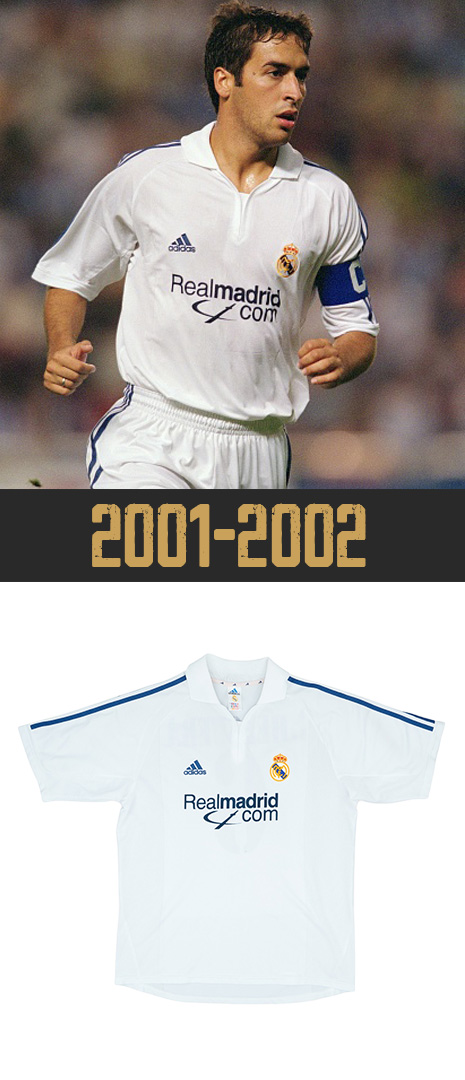 Maillot Domicile Real Madrid 2001-2002