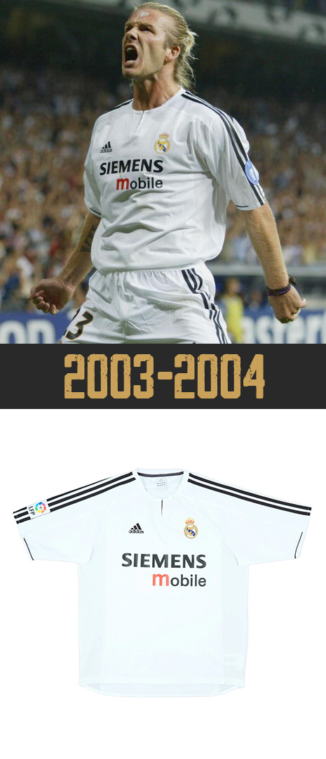 Maillot Domicile Real Madrid 2003-2004