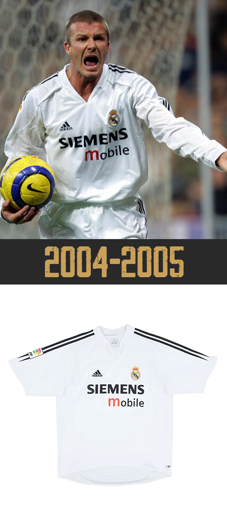 Maillot Domicile Real Madrid 2004-2005