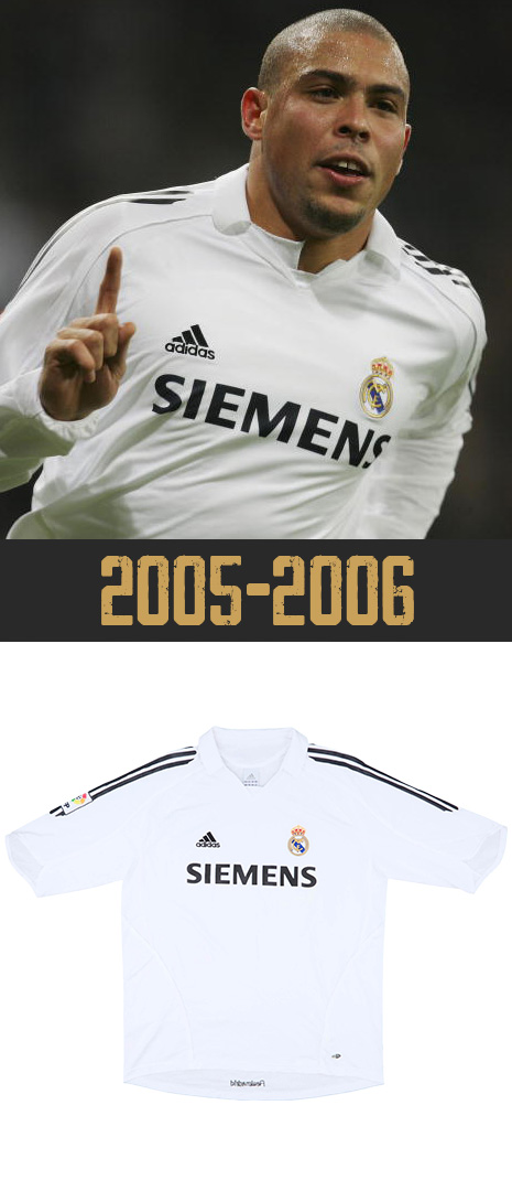 Maillot Domicile Real Madrid 2005-2006