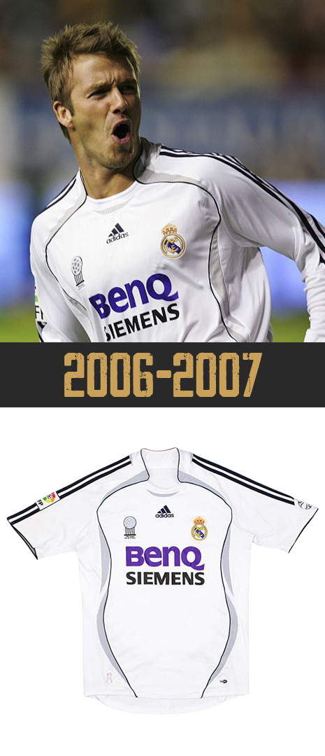 Maillot Domicile Real Madrid 2006-2007
