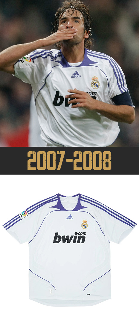 Maillot Domicile Real Madrid 2007-2008