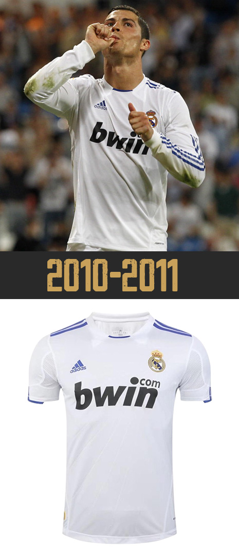 Maillot Domicile Real Madrid 2010-2011