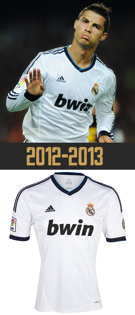 Maillot Domicile Real Madrid 2012-2013