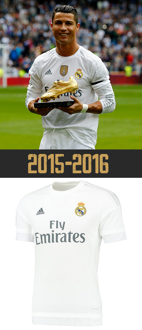 Maillot Domicile Real Madrid 2015-2016