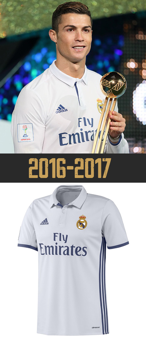 Maillot Domicile Real Madrid 2016-2017