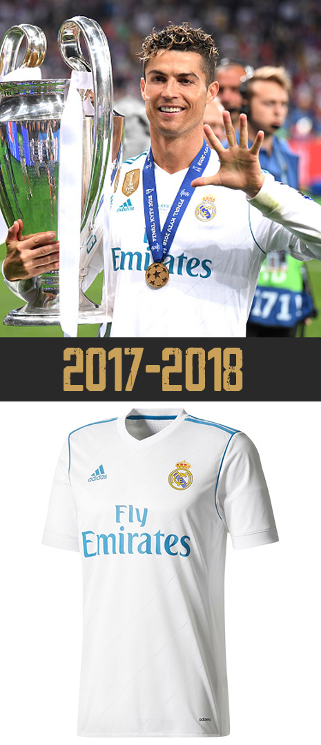 Maillot Domicile Real Madrid 2017-2018