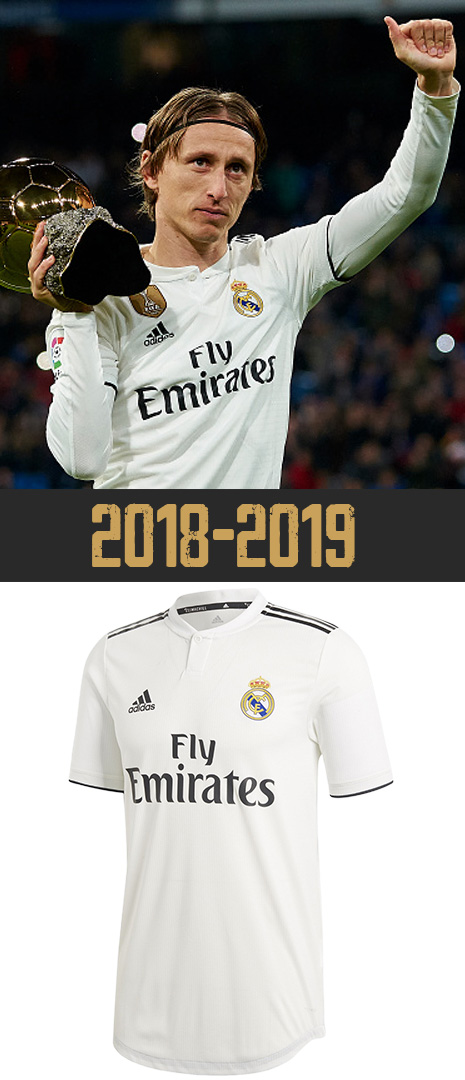 Maillot Domicile Real Madrid 2018-2019
