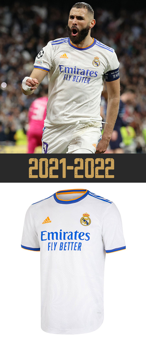 Maillot Domicile Real Madrid 2021-2022