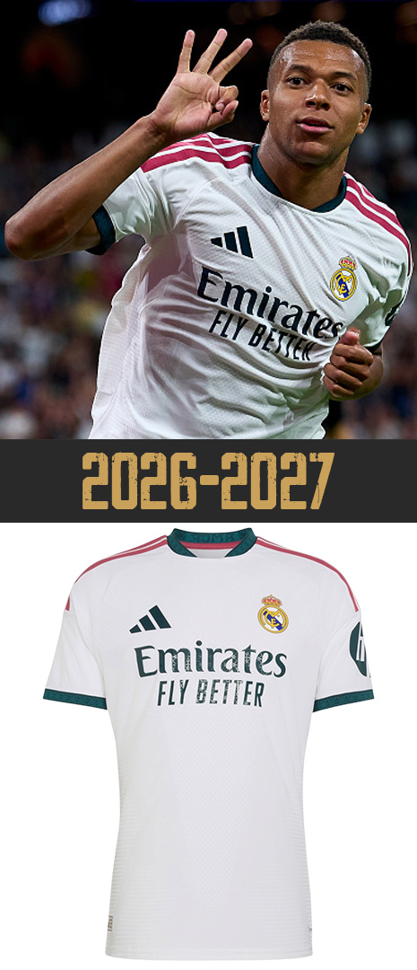 Maillot Domicile Real Madrid 2026-2027