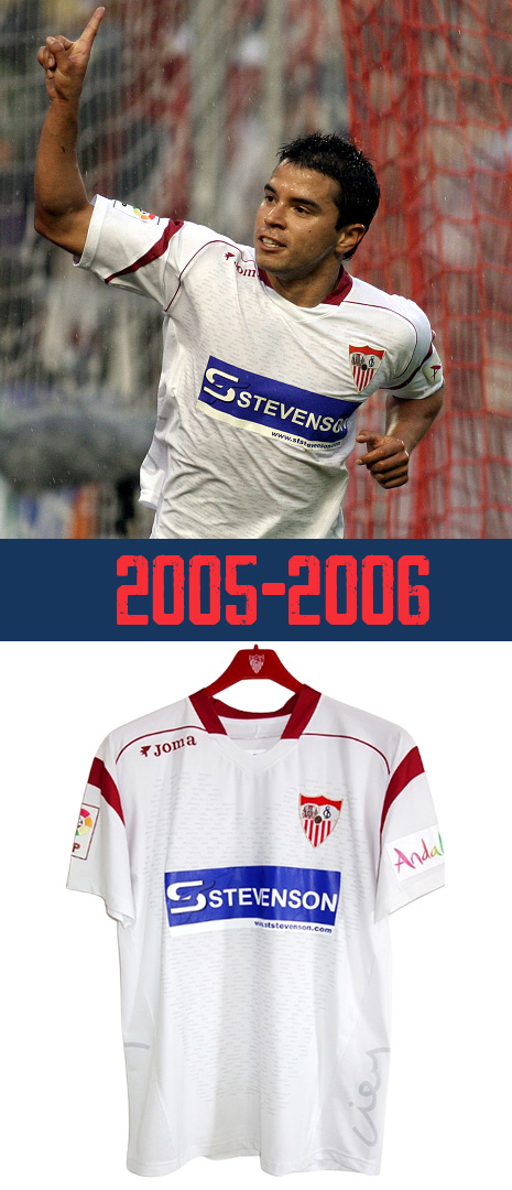 Maillot Séville FC 2005-2006 Domicile