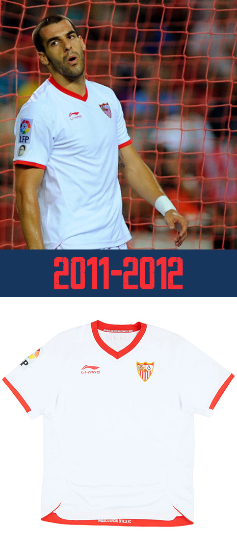 Maillot Séville FC 2011-2012 Domicile