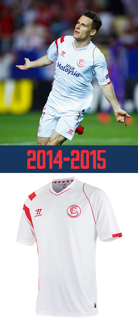 Maillot Séville FC 2014-2015 Domicile