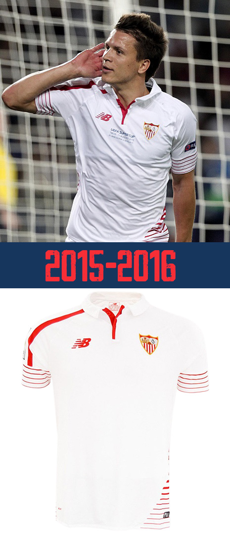 Maillot Séville FC 2015-2016 Domicile