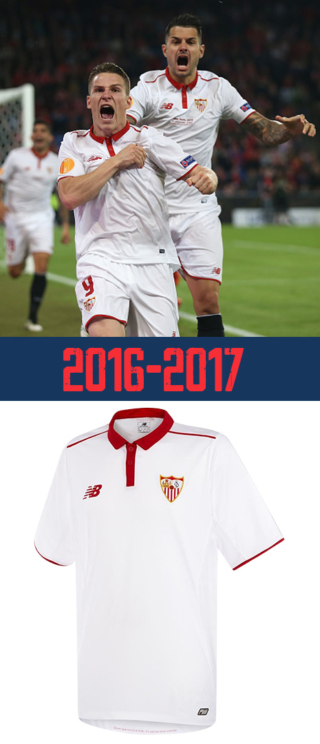 Maillot Séville FC 2016-2017 Domicile