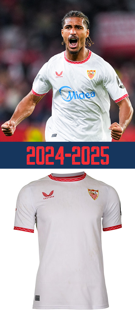 Maillot Séville FC 2024-2025 Domicile