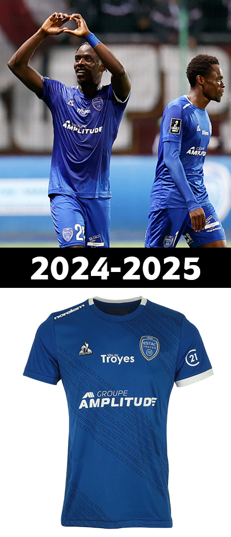 Maillot Domicile Troyes 2024-2025