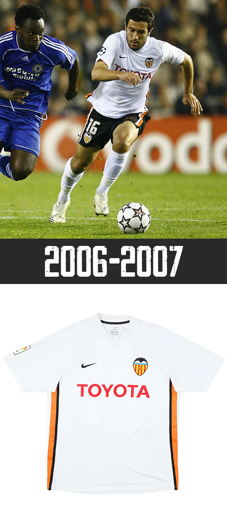 Maillot Domicile Valence 2006-2007