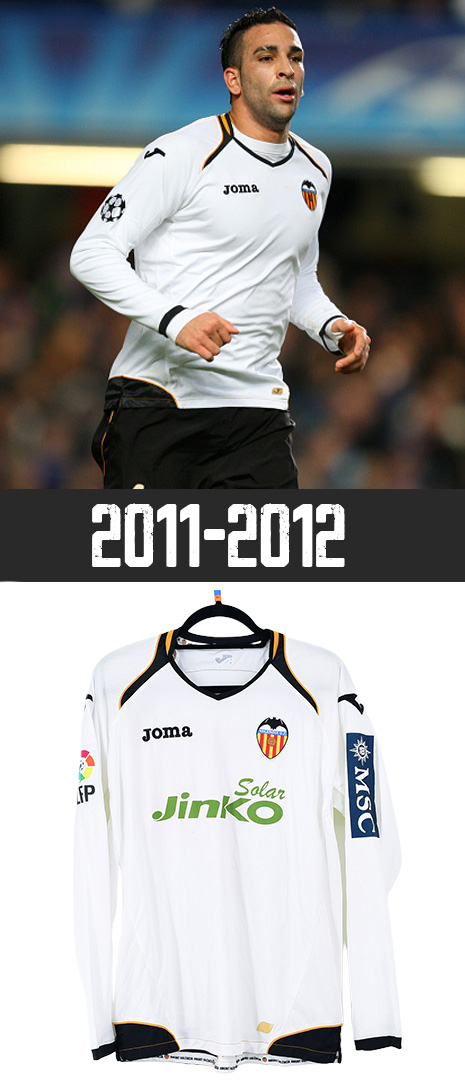 Maillot Domicile Valence 2011-2012
