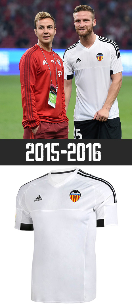Maillot Domicile Valence 2015-2016
