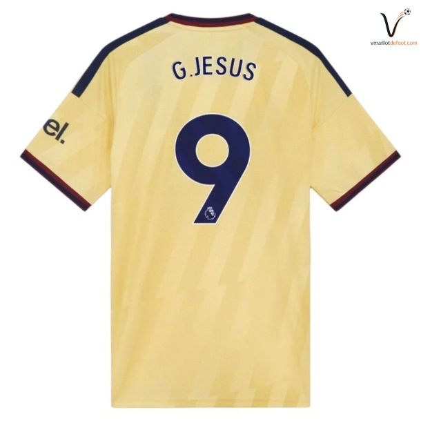 Maillot Arsenal G.Jesus 2026 2027 Third