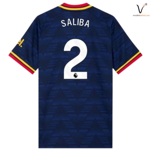 Maillot Arsenal Saliba 2026 2027 Extérieur