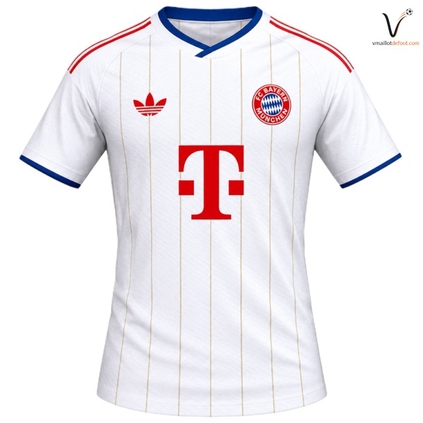 Maillot Bayern Munich 2027 2028 Extérieur