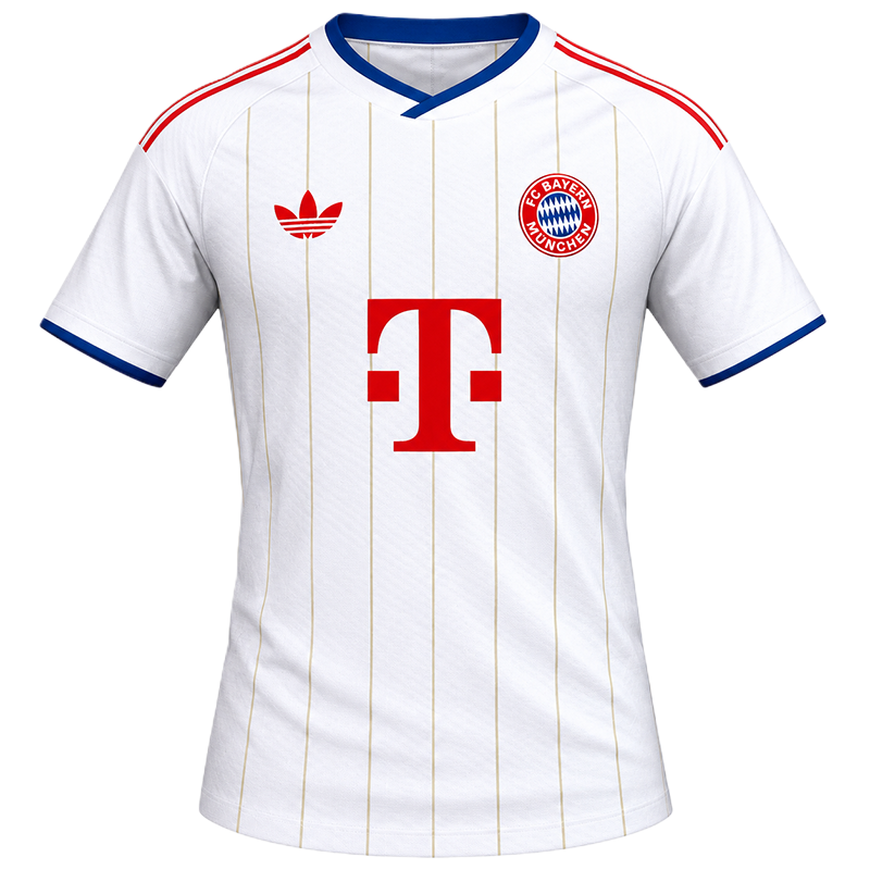 Maillot Bayern Munich 2027 2028 Extérieur