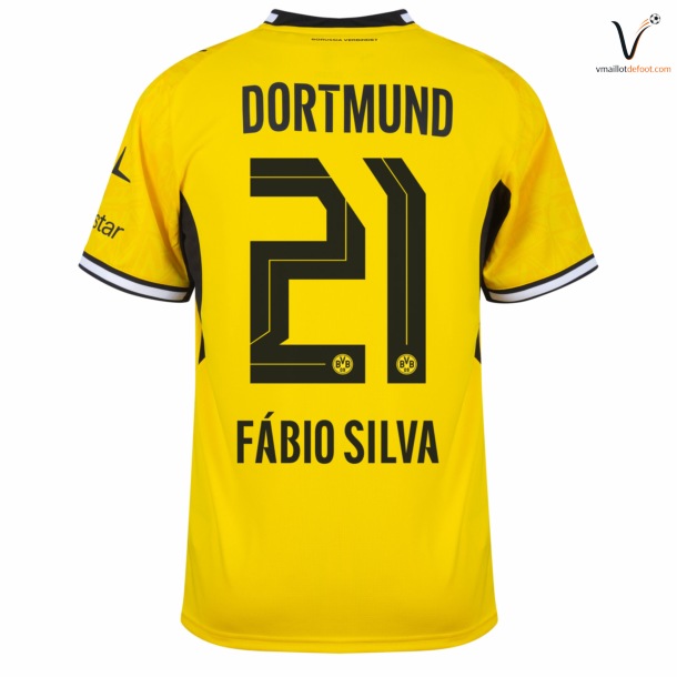 Maillot Dortmund Fábio Silva 2026 2027 Domicile