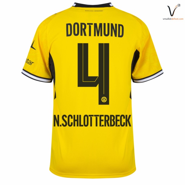 Maillot Dortmund N.Schlotterbeck 2026 2027 Domicile