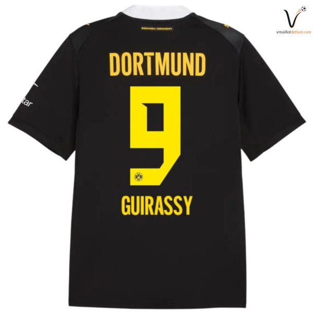 Maillot Dortmund Guirassy 2026 2027 Extérieur